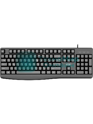 Клавиатура проводная Acer OKW301 (ZL.KBDCC.01A), USB, черный