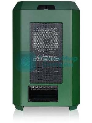 Компьютерный корпус Thermaltake The Tower 300 Racing Green зеленый без БП miniITX 8x120мм 6x140мм 2xUSB 3.0 audio bott PSU