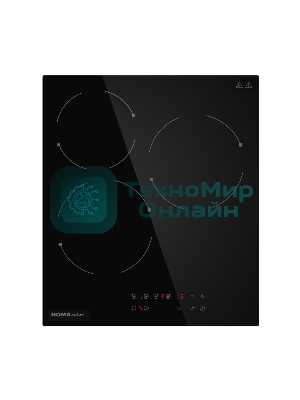 Электрическая варочная панель HOMSair HVС43BK Hi-Light, независимая, черный