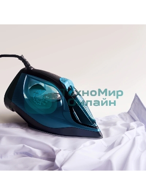 Утюг Aresa AR-3127 синий/черный, 2700 Вт, 45 г/мин, 145 г/мин, 320 мл