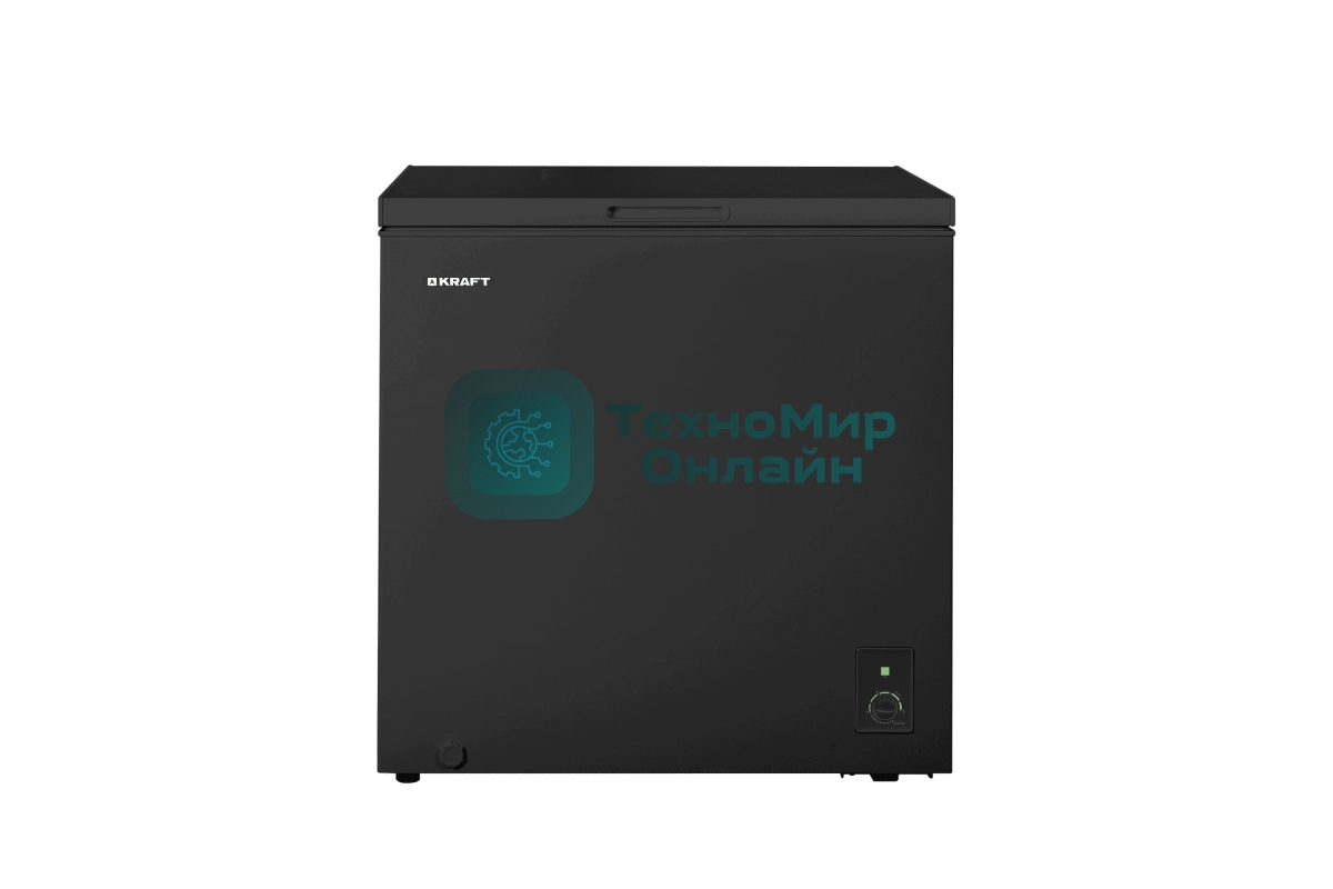 Морозильный ларь Kraft BD(W)-230BRX черный, 214л