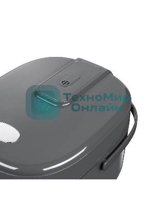 Мультиварка Redmond MC100S 860 Вт, 5 л, 12 программ, черный/ металлик