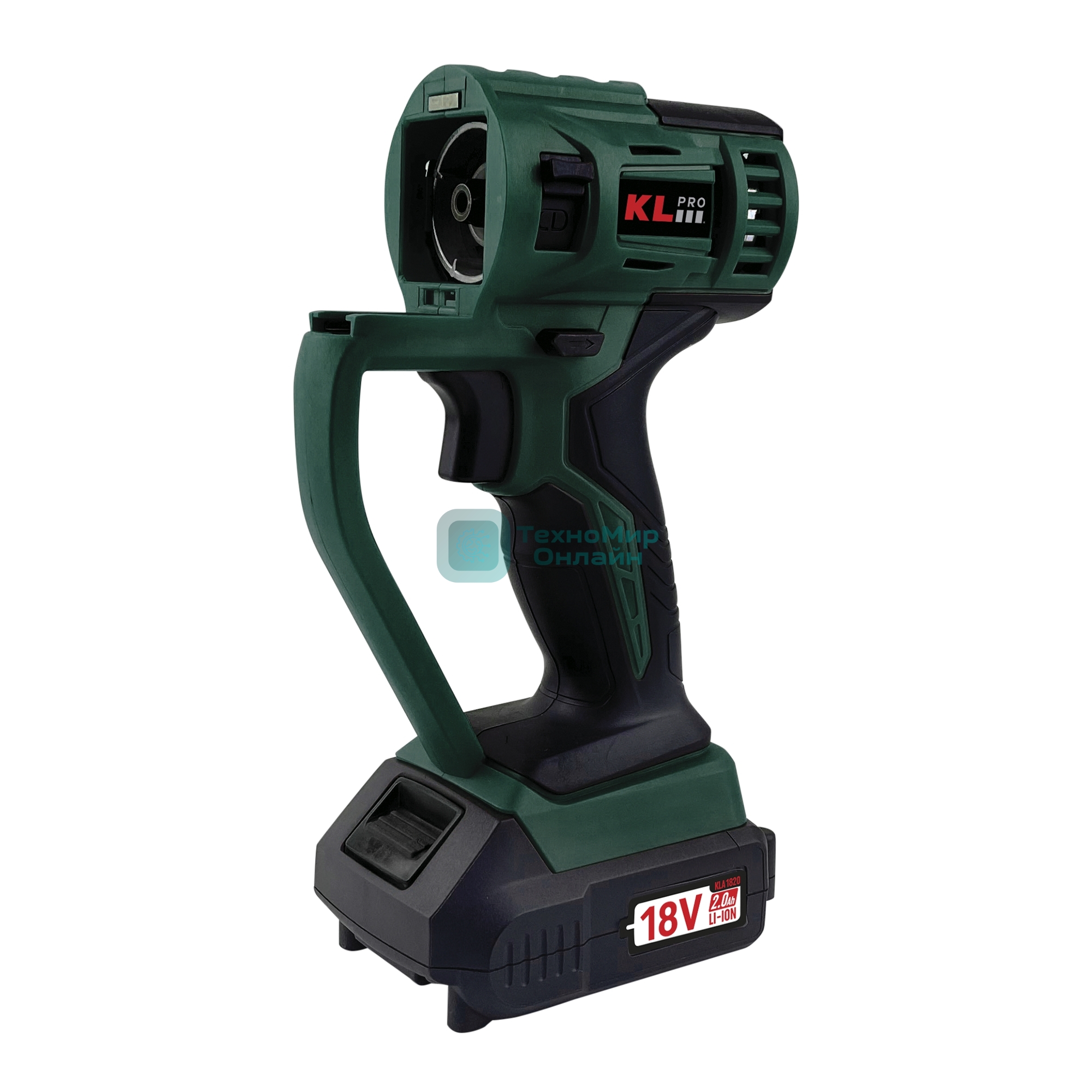 Дрель-шуруповерт Klpro KLMS18-20, 18 В, 2 Ач, 28 Нм, щеточный, ударный