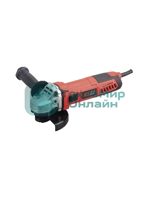 Угловая шлифовальная машина (болгарка) KLECO KE90125AT 900 Вт (125мм, сеть, защитн кожух, рукоять, ключ, запасн угол. щетка)