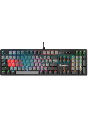 Клавиатура проводная A4Tech Bloody B820R Dual Color механическая черный/серый USB for gamer LED