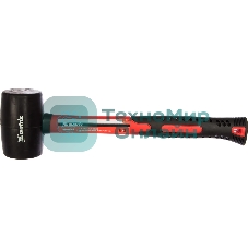 Киянка резиновая Matrix 11175, 225 г, черная резина, фибергласовая рукоятка