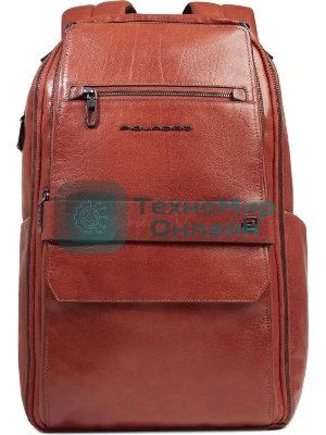 Рюкзак мужской Piquadro Solm CA7022S141/CU табачный кожа