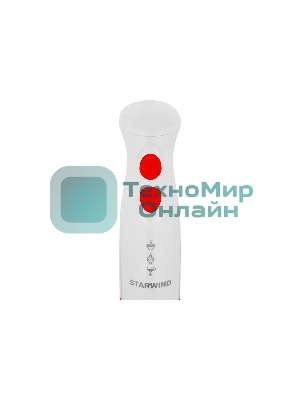 Блендер погружной Starwind SBP2242 500 Вт, белый/оранжевый