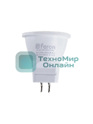 Лампа светодиодная Feron LB-271 3W 230V G5,3 4000K