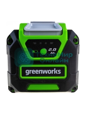 Аккумулятор GreenWorks G40B2 40V, 2 А.ч(2926907)