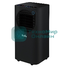 Кондиционер мобильный Ballu Eclipse BPAC-10 EPB/N6 10000 BTU, 24 м², 50 дБ, охлаждение, осушение, черный