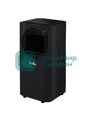 Кондиционер мобильный Ballu Eclipse BPAC-10 EPB/N6 10000 BTU, 24 м², 50 дБ, охлаждение, осушение, черный