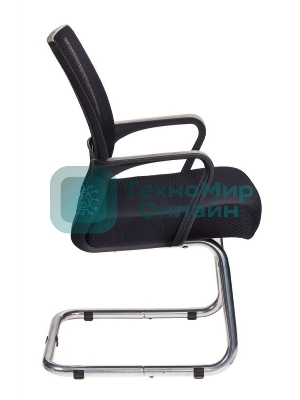 Кресло Бюрократ MC-209/B/TW-11 черный, сетка, 120 кг, механизм качания