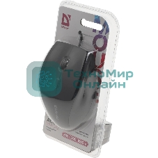 Мышь проводная Defender Accura MM-362 черный, 1600 dpi, USB, кнопки - 6