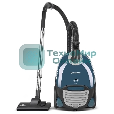 Пылесос EUROSTEK EVC-2002 синий, 400/2100 Вт, уборка сухая, пылесборник мешок 2 л