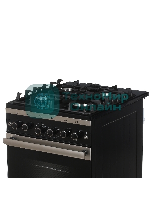 Плита газовая Gefest 5500-02 0069 серебристый/черный, конфорок 4 шт, духовка 52 л, 50 см x 85 см x 58.5 см