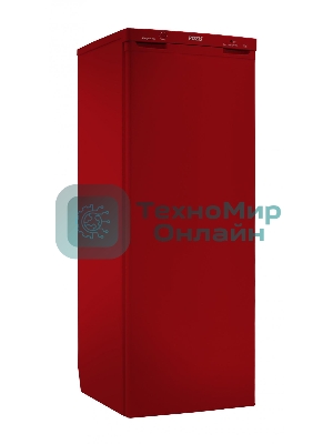 Холодильник Pozis RS-416 красный однокамерный 186/22 л морозилка сверху