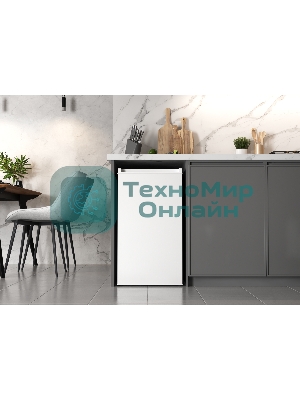 Холодильник LEX LSD100W белый однокамерный 83л