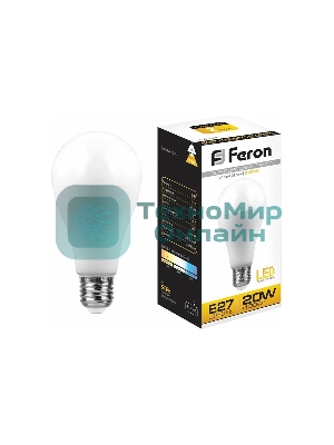 Лампа светодиодная Feron LB-98 20W 230V E27 2700K
