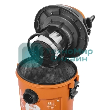 Строительный пылесос Daewoo DAVC 2516S 1600Вт (уборка: сухая/сбор воды/выдув) оранжевый