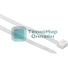 Хомут кабельный 4.8х250 нейл. бел. (уп. 100 шт) EKF plc-c-4.8x250
