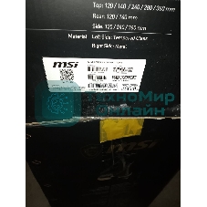 (Поврежденная упаковка) Компьютерный корпус MSI MEG PROSPECT 700R Mid-Tower, E-ATX, 2xUSB 3.2, 1xUSB-C, Audio I/O, 4x140 ARGB fan, Tempered Glass, (41556) Laminated