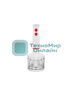 Блендер погружной Starwind SBP2242 500 Вт, белый/оранжевый