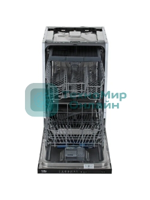 Встраиваемая посудомоечная машина Beko BDIS25961, черный, 44.8 см, 9 компл., 55 дБ, класс A