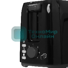 Тостер OURSSON TS2114/BL черный