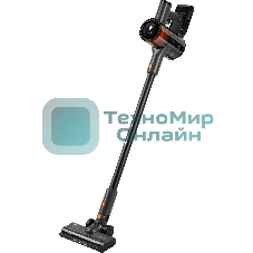 Пылесос вертикальный Leonord LE-1415 DC черный, питание от аккумулятора, 230 Вт, уборка сухая, пылесборник 0,5 л