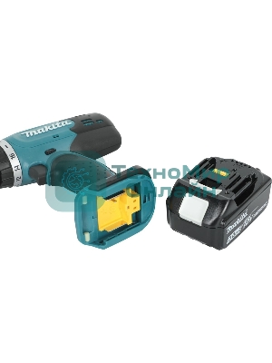 Дрель-шуруповерт Makita DDF453RFE, 18 В, 3 Ач, 42 Нм, щеточный