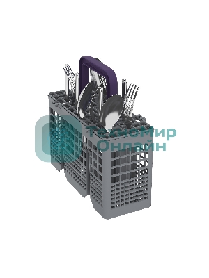 Посудомоечная машина Beko DVS050R02S, серебристый, 44.8 см, 10 компл., сушка конденсационная, 49 дБ, класс A+