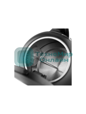 Чайник электрический BRAYER BR1005BK 2200 Вт.1.7 л, STRIX, сталь окраш, термометр, черный