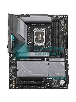 Материнская плата Gigabyte Z890 EAGLE WIFI7, LGA 1851, Intel Z890, 4xDDR5, 4xSATA, 4xM.2, 1xPCIe 5.0 x16, 2xPCIe 4.0 x4, 1xDP, 1xUSB Type-C, 1x2.5Gb LAN, 2xUSB-A 3.2 Gen 2, 3xUSB-A 3.2 Gen 1, 4xUSB 2.0, 3x3.5 мм, 7.1, ATX