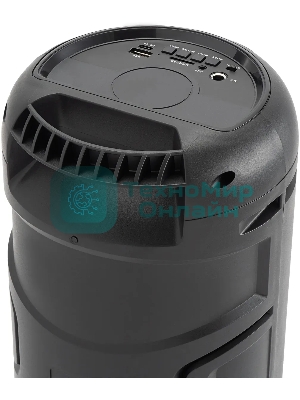 Минисистема Hyundai H-MC1221 черный 15Вт FM USB BT SD/MMC