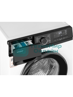 Стиральная машина Weissgauff WM 45106 Steam белая, загрузка фронтальная 6кг, 1000 об/мин., класс: A+