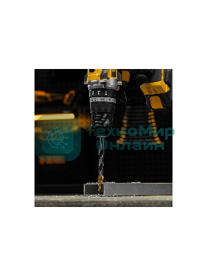 Сверло спиральное по металлу Denzel 10 x 133мм, Р6М5, Golden Tip, многогранная заточка