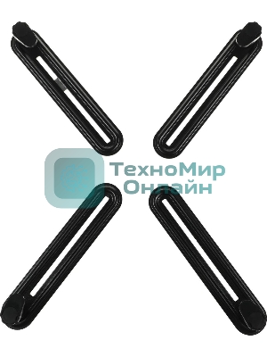 Кронштейн-адаптер для мониторов Arm Media LCD-M2 черный макс.7кг настольный поворот и наклон верт.перемещ.