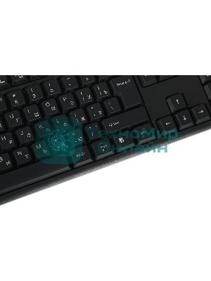 Комплект клавиатура+мышь A4Tech KK-3330 проводной, USB, 1200 DPI, чёрный