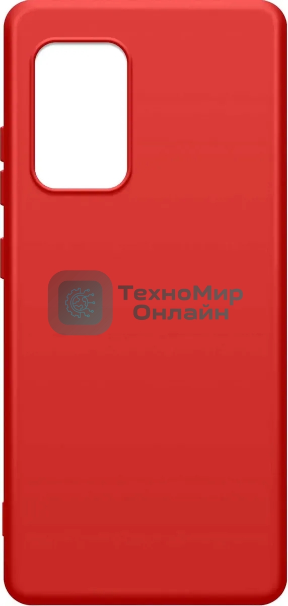 Чехол (клип-кейс) BORASCO Microfiber Case, для Samsung Galaxy A52, красный