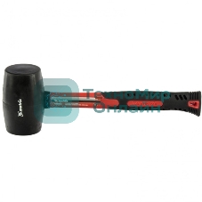 Киянка резиновая Matrix 11193 680 г, черная резина, фибергласовая рукоятка