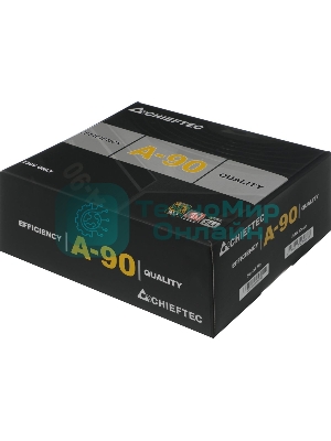Блок питания Chieftec A-90 GDP-650C RTL, 650Вт, 140мм, модульный, черный
