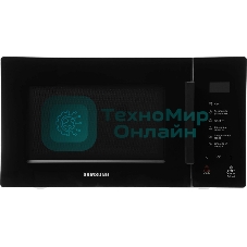 Микроволновая печь Samsung MS23T5018AK/BW черный, 23 л, 800 Вт, переключатели - сенсор