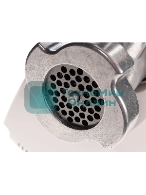 Мясорубка электрическая Аксион М32.03 белый, 1500 Вт, 1.7 кг/мин, защита от перегрузки, насадки - 5