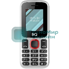Мобильный телефон BQ 1848 Step+ белый/красный
