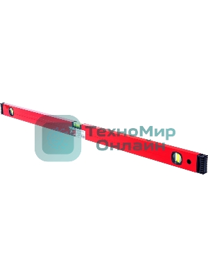 Уровень Matrix алюминиевый, 1000 мм, фрезерованный, 3 глазка