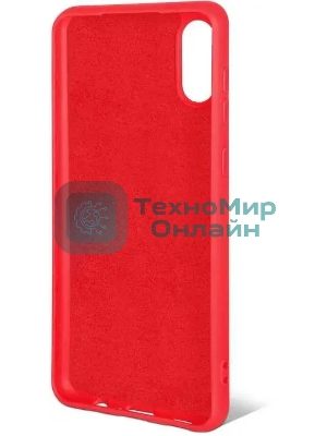 Чехол (клип-кейс) DF sOriginal-27, для Samsung Galaxy A02, красный df soriginal-27 (red)