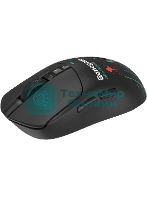 Мышь беспроводная/проводная A4Tech Bloody R72 Ultra Duo черный/рисунок, 20000 dpi, радиоканал, USB, кнопки - 7