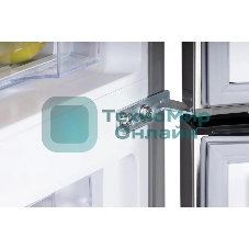 Холодильник Nordfrost NRB 162NF X нержавеющая сталь двухкамерный 205/105 л морозилка снизу