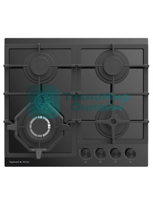 Газовая варочная панель Zigmund & Shtain M 26.6 B независимая, черный